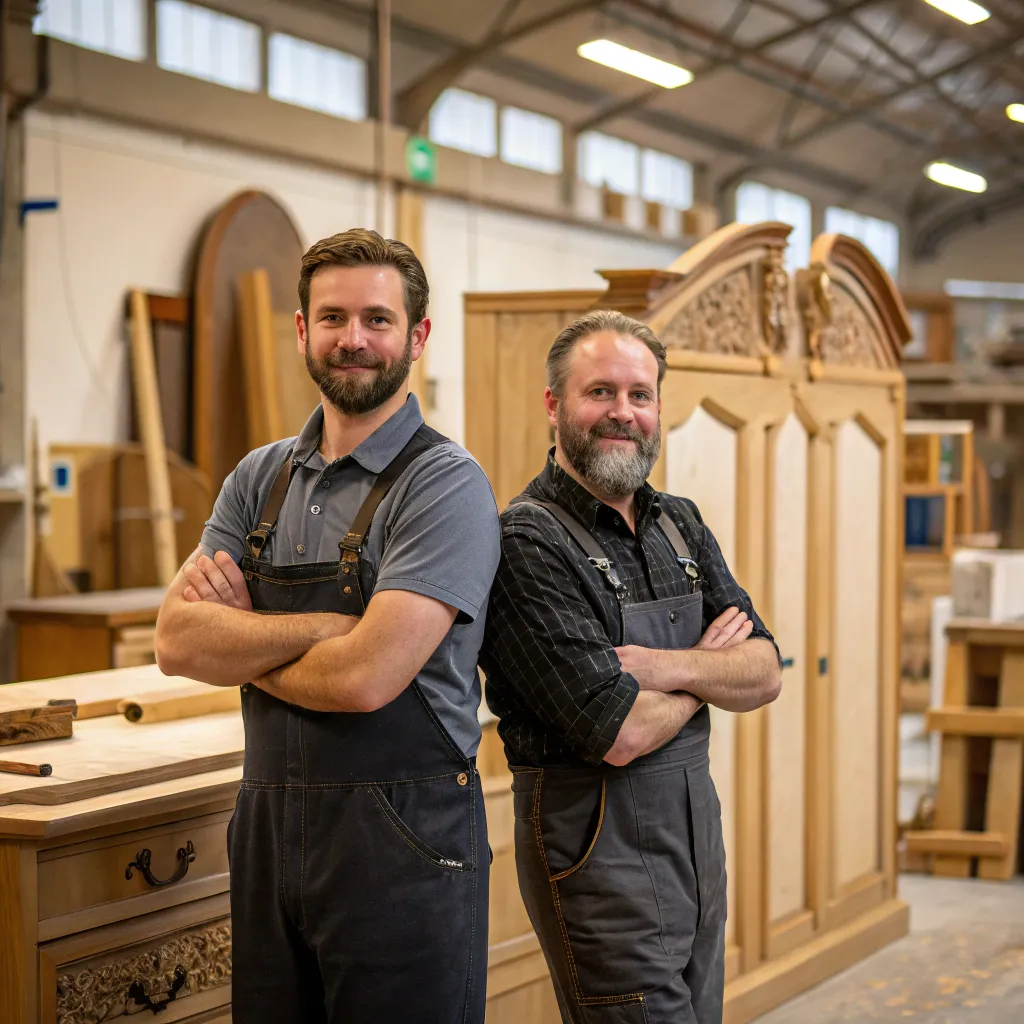 Founders of Kytherial Furniture Workshops