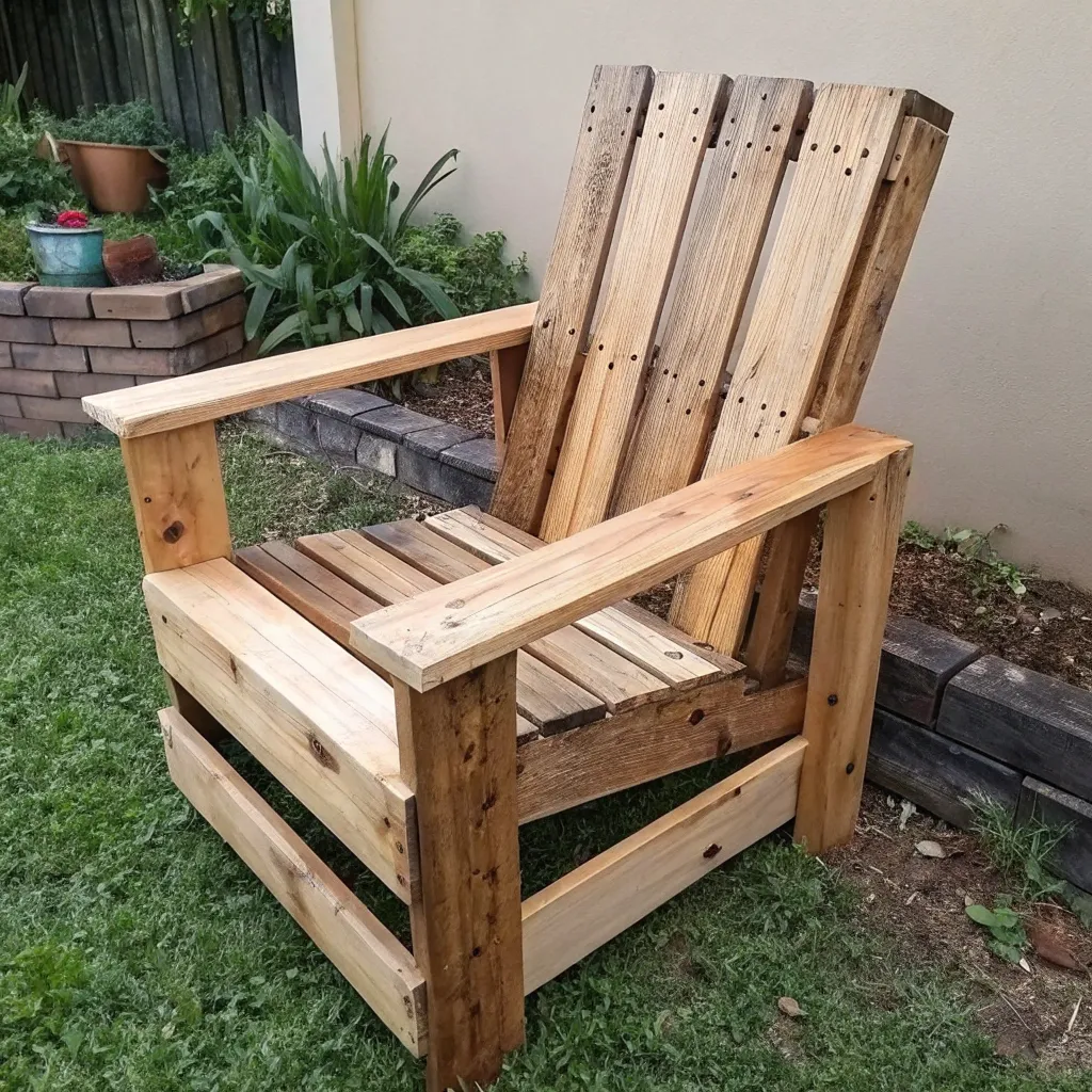 Handcrafted Pallet Chair