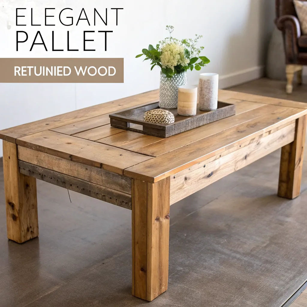 Elegant Pallet Table